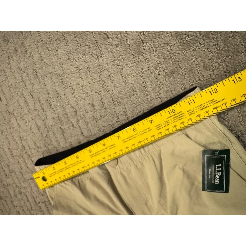 Ll Bean Kids 6/ 7 Convertable Tan Pants (T1)